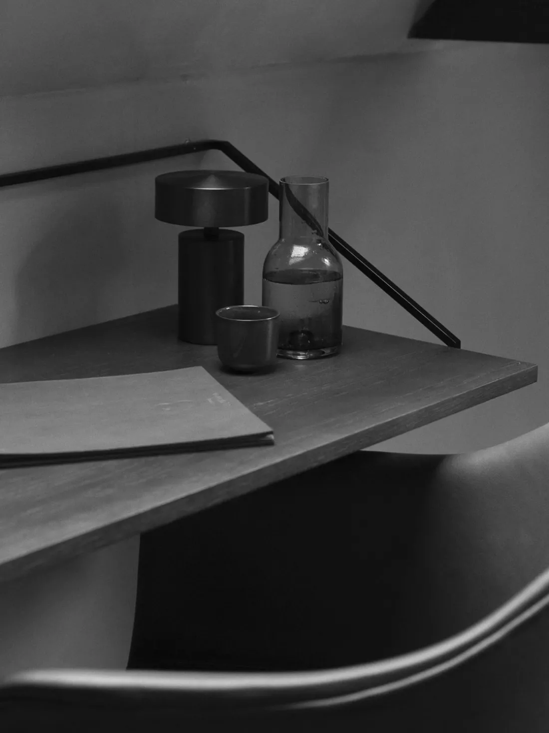 Botella de agua, 0,5 L, Smoke/Brass