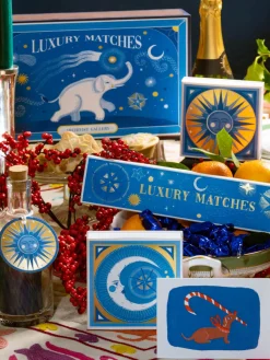 Caja de cerillas de diseño Golden Moon