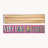 Caja de cerillas de diseño Very Long Matches