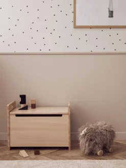 Caja de madera de haya Saga