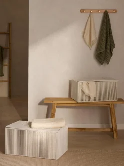 Cajas de almacenamiento artesanales de cuerda Gabe, 2 uds.