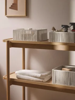 Cajas de almacenamiento artesanales de cuerda Gabe, 3 uds.