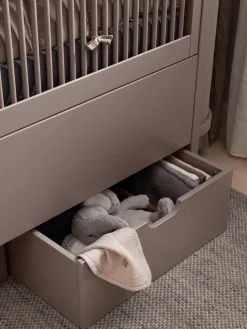 Cajón de madera con ruedas para cama Baby & Jr.