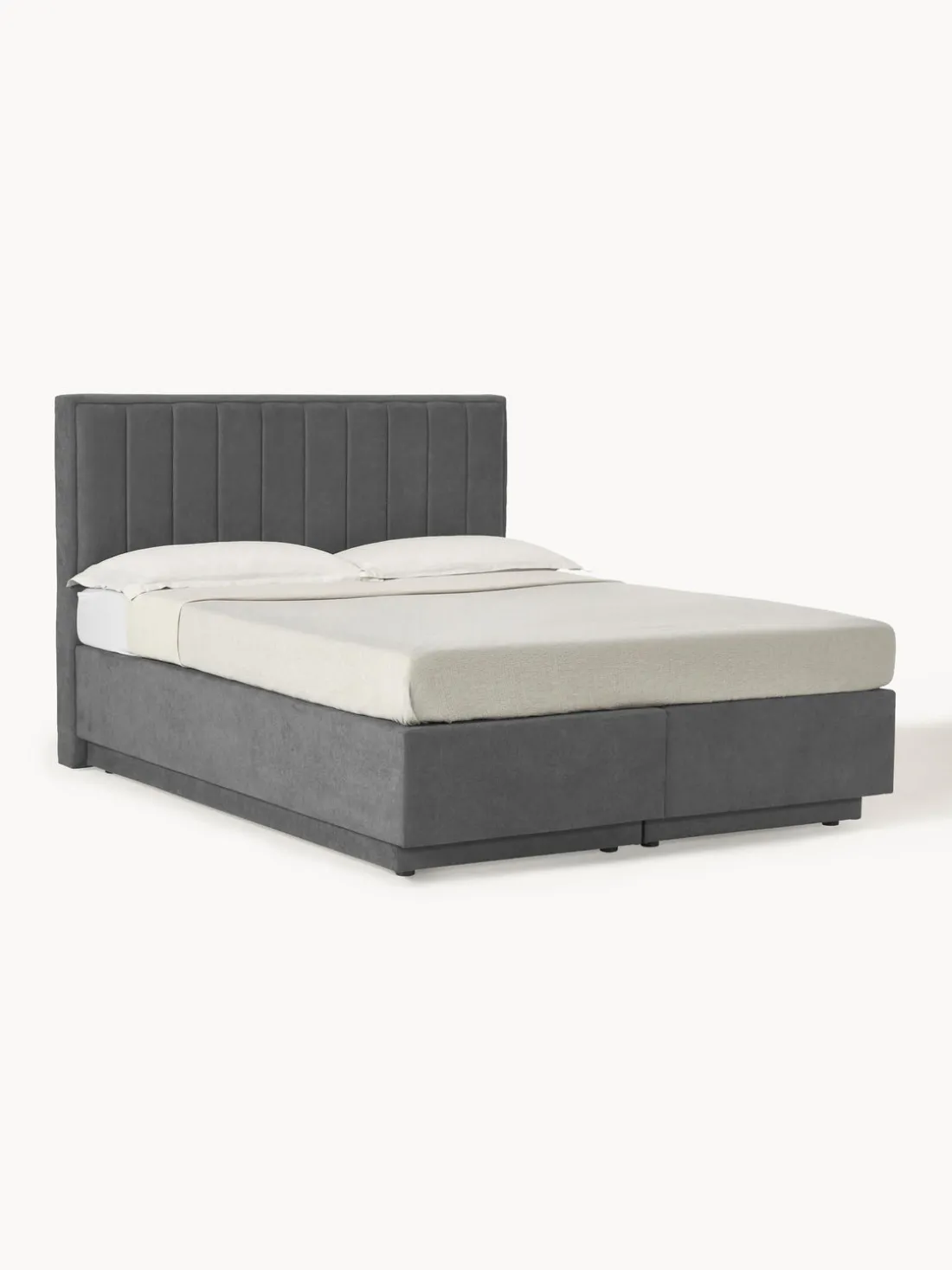 Cama continental con espacio de almacenamiento Livia