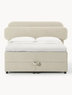 Cama continental con espacio de almacenamiento Enrica