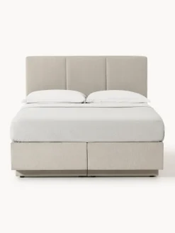 Cama continental con espacio de almacenamiento Oberon