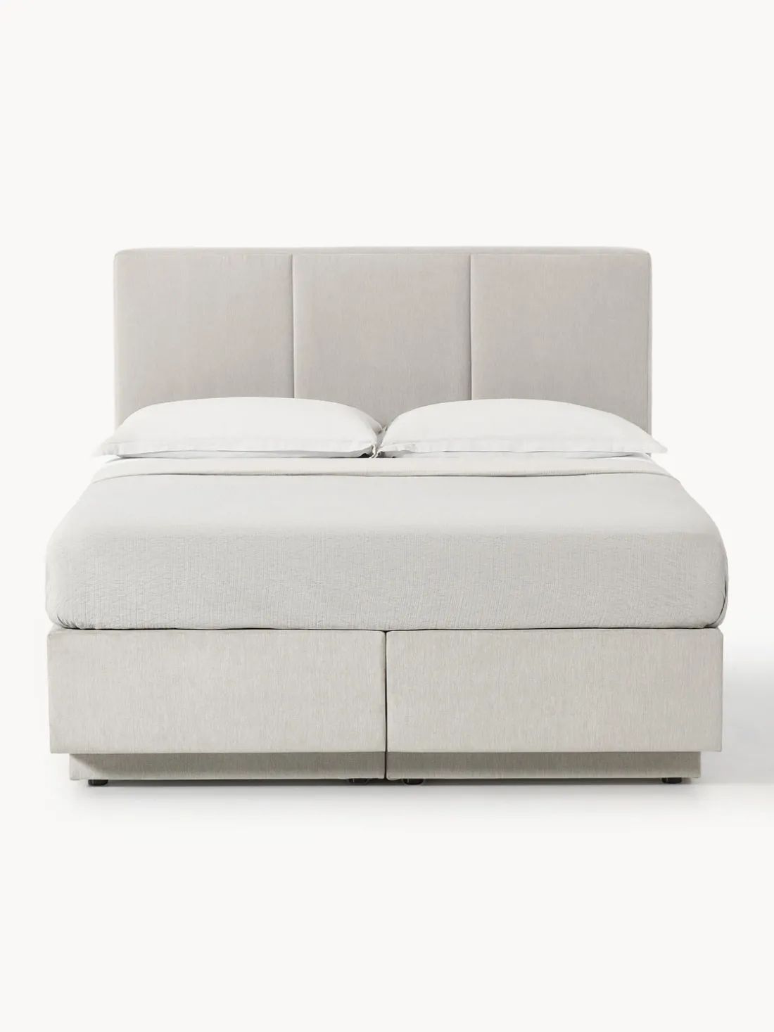 Cama continental con espacio de almacenamiento Oberon