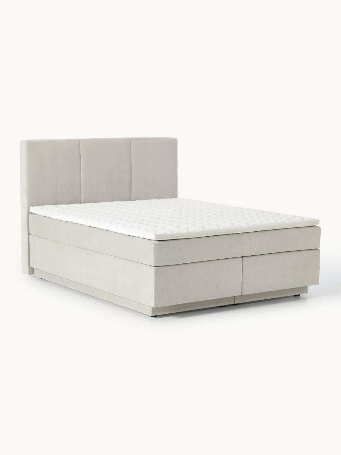 Cama continental con espacio de almacenamiento Oberon