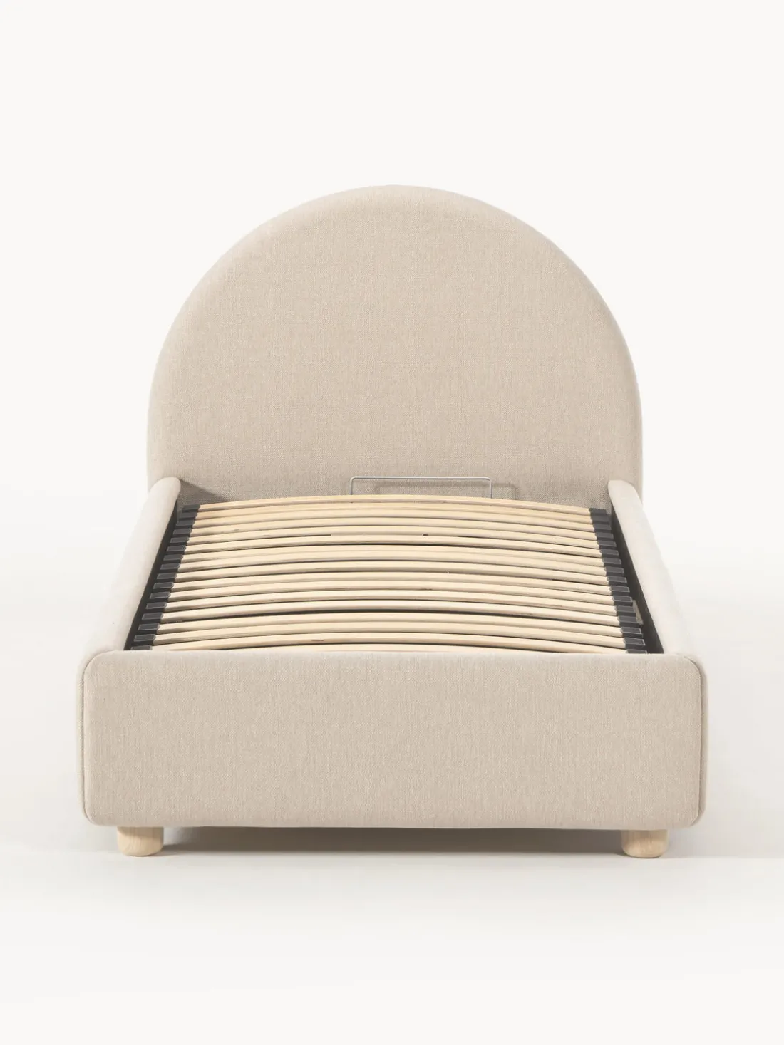 Cama individual Ebba, con espacio de almacenamiento