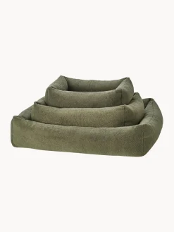 Cama para mascotas en tejido bouclé Teddy, tamaños diferentes