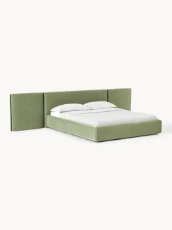 Cama tapizada con cabecero plegable Otis