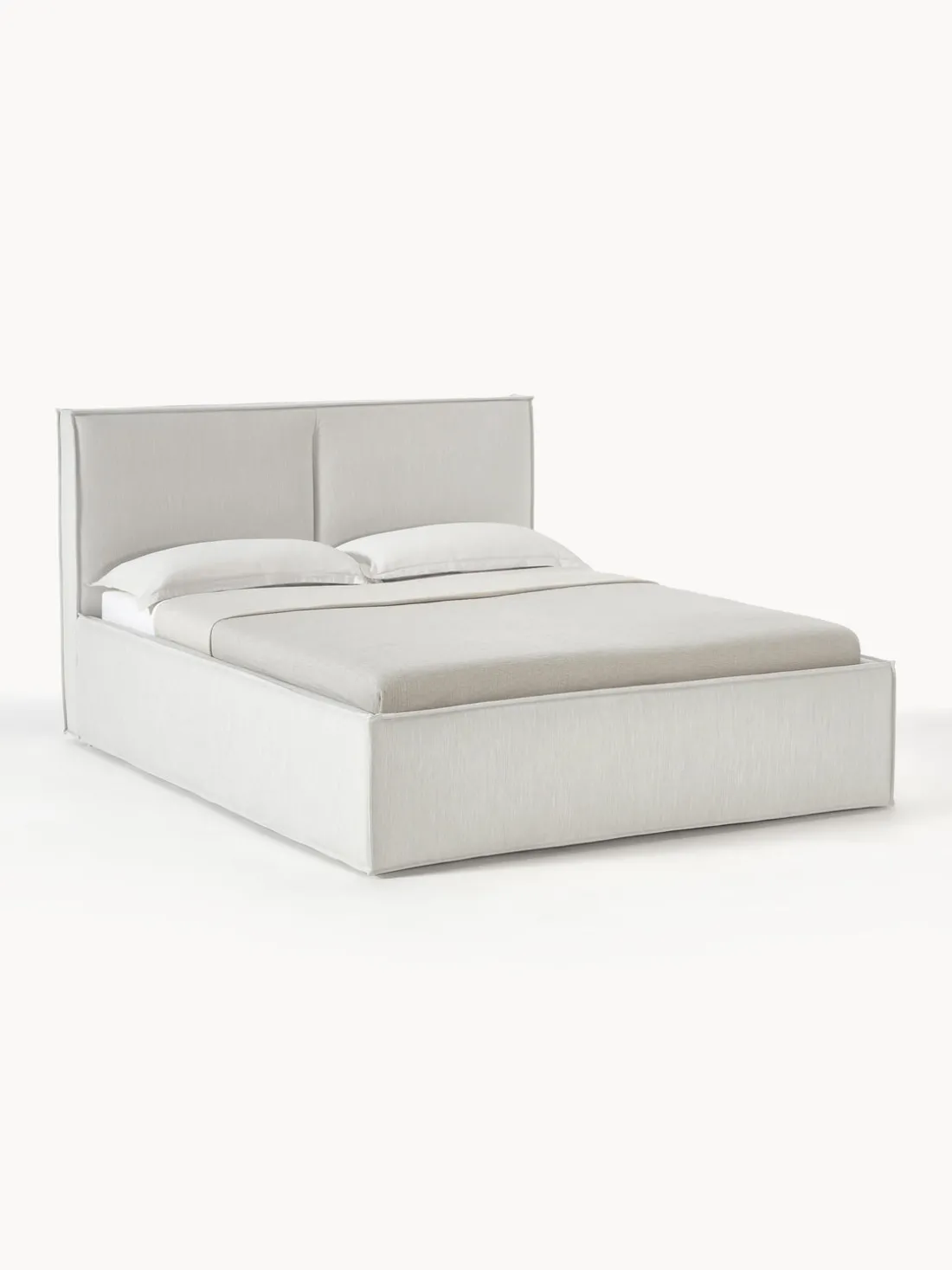 Cama tapizada con espacio de almacenamiento Dream