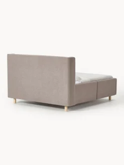 Cama tapizada con espacio de almacenamiento Arche