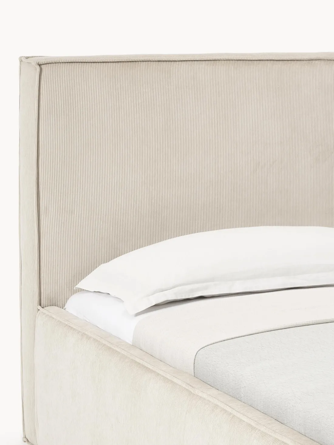 Cama tapizada de pana Dream