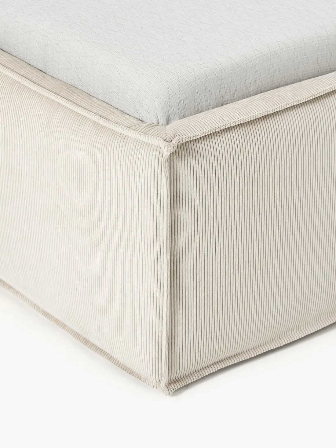 Cama tapizada de pana Dream