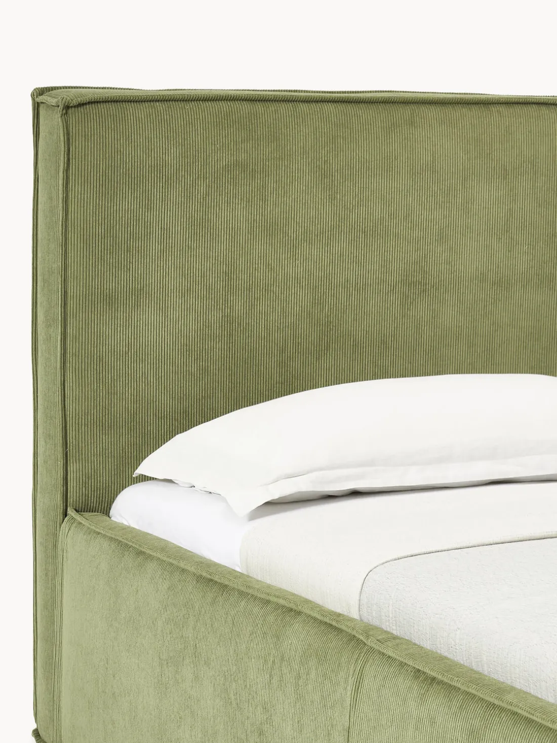 Cama tapizada de pana Dream