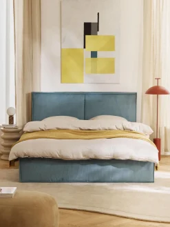 Cama tapizada de pana Dream