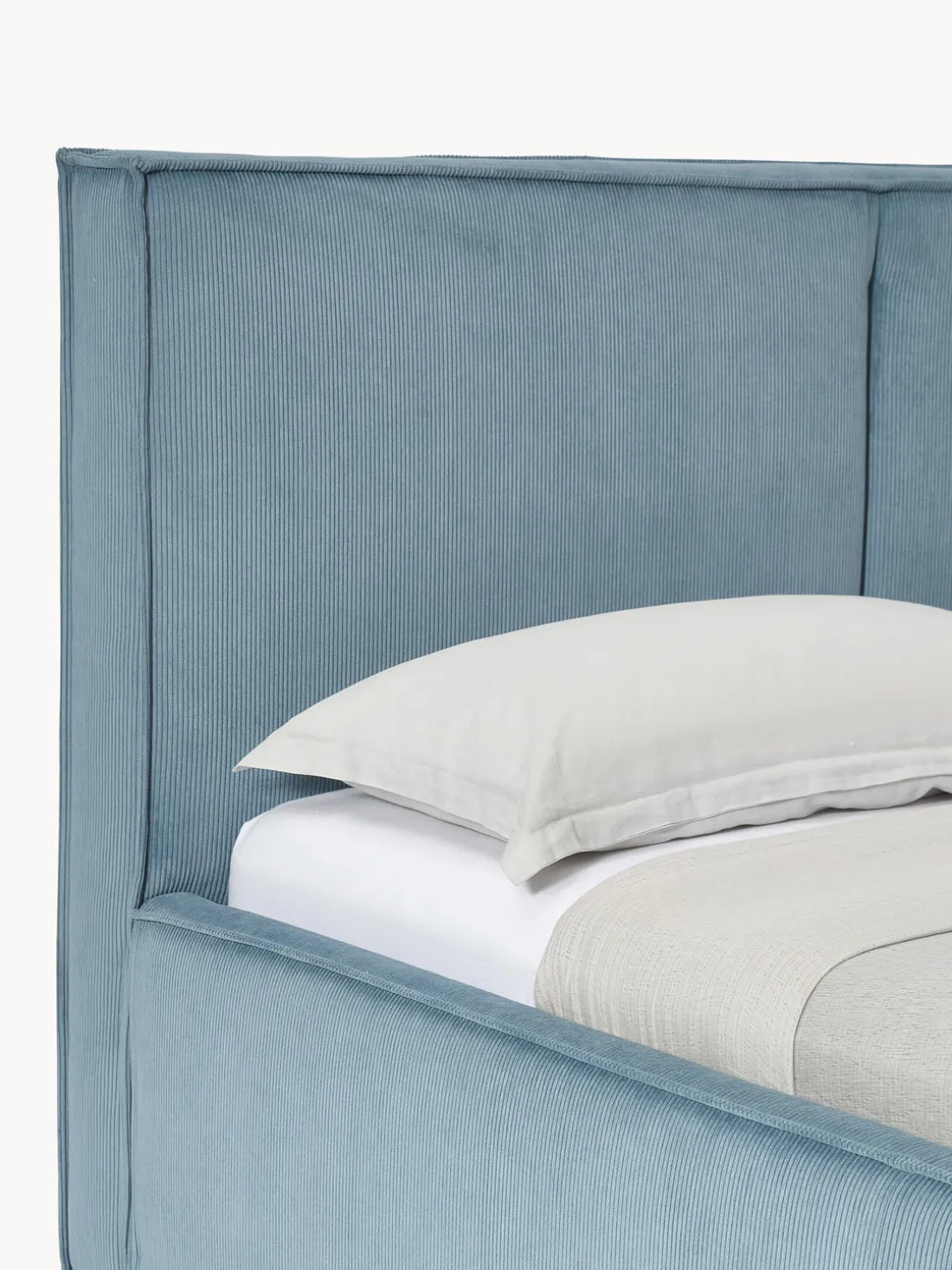 Cama tapizada de pana Dream