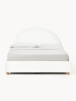 Cama tapizada en borreguillo Ebba