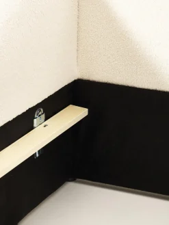 Cama tapizada en borreguillo Sofia