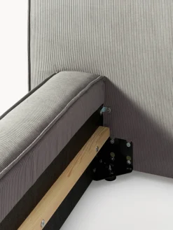 Cama tapizada en pana Lennon