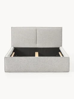 Cama tapizada en tejido bouclé Dream