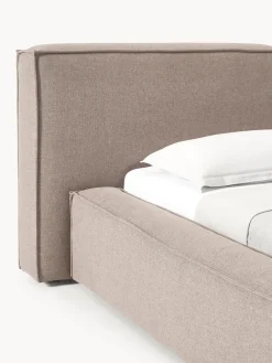 Cama tapizada Lennon, con espacio de almacenamiento