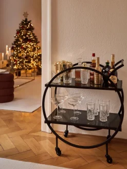 Camarera Loft, estantes de vidrio