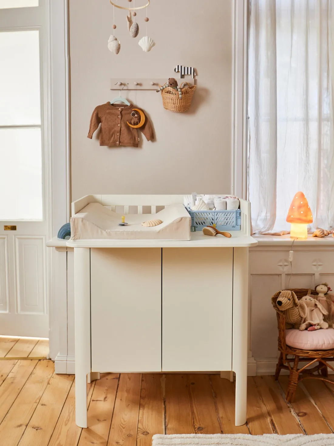 Cambiador de madera Fibi