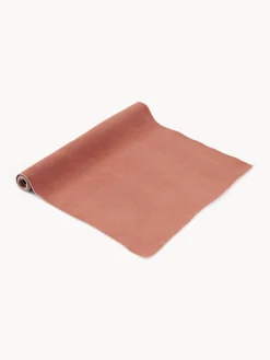 Camino de mesa de lino con ribete Kennedy