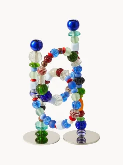 Candelabro artesanal Beads
