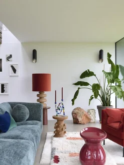 Candelabro artesanal Beads