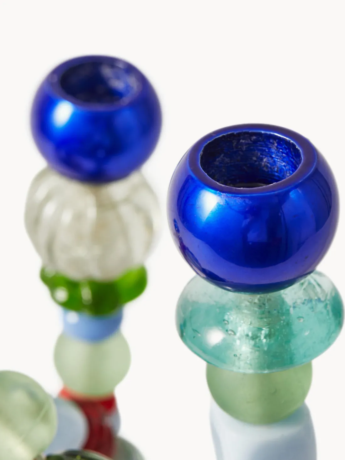 Candelabro artesanal Beads