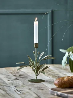 Candelabro artesanal Leaves