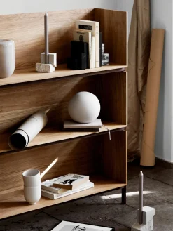 Candelabro de travertino Offset