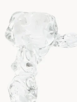 Candelabro de vidrio artesanal Drip