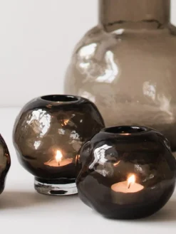 Candelabro de vidrio Bunch