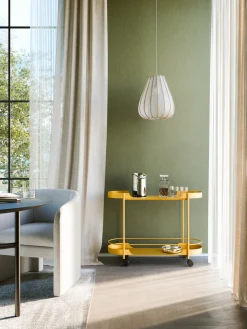 Carrito de servicio de metal Taru