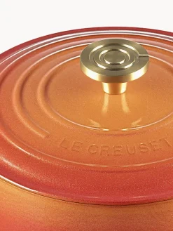 Cazuela redonda de hierro fundido Flamme Dorée, tamaños diferentes