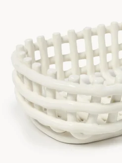 Cesta artesanal de cerámica Nalan