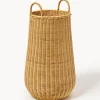Cesta artesanal de ratán Laundry