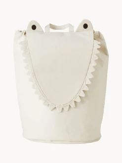 Cesta de algodón ecológico Crocodile