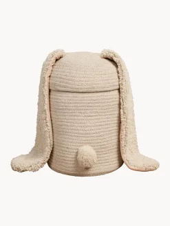 Cesta de almacenamiento artesanal con tapa Rita the Rabbit