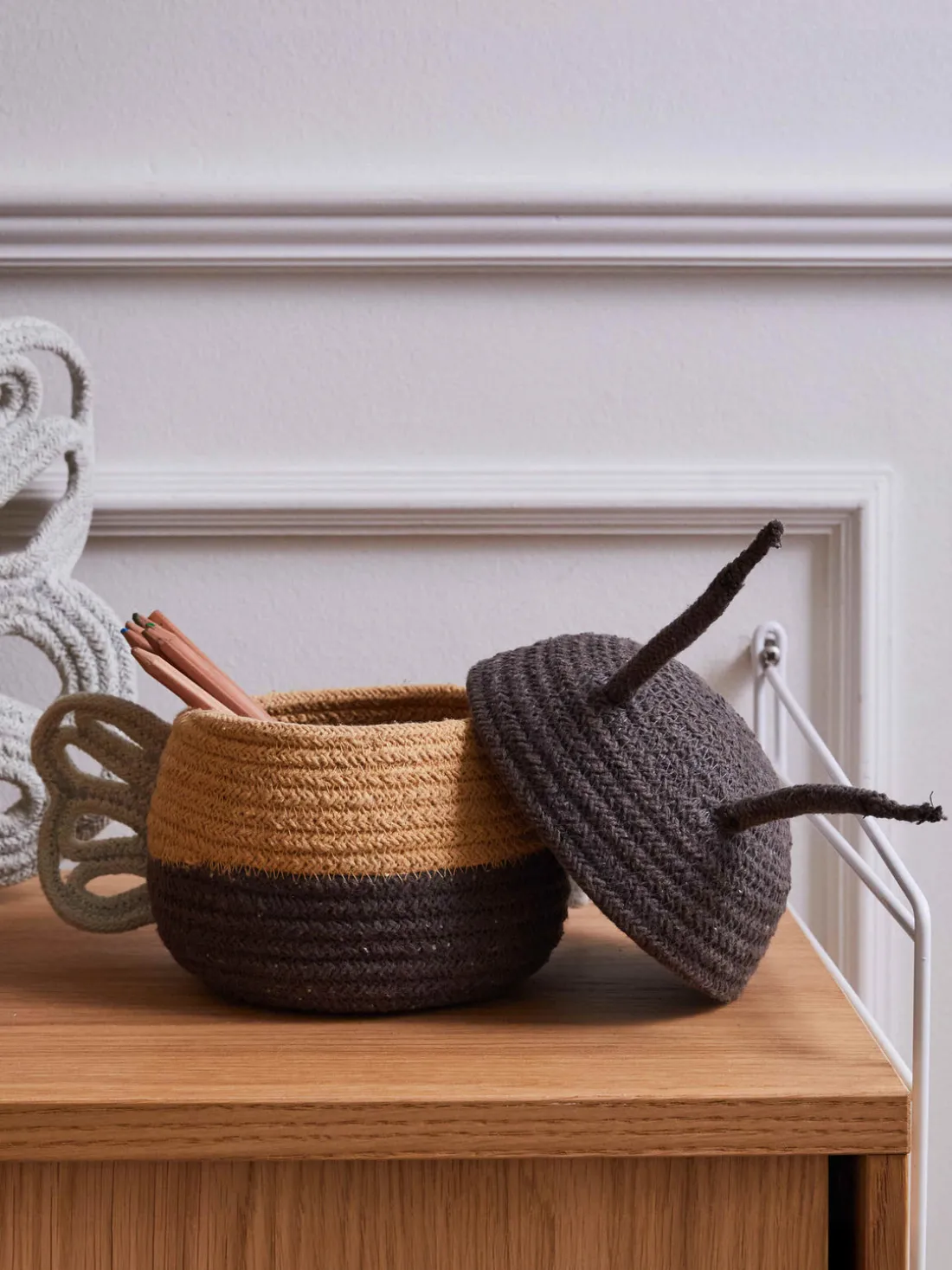 Cesta infantil artesanal Baby Bee