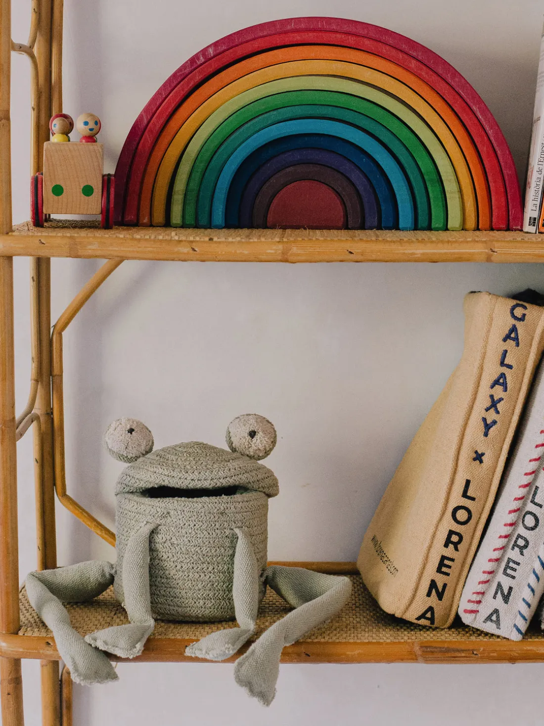 Cesta infantil artesanal Mini Fred