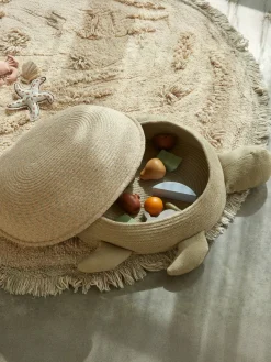 Cesta infantil artesanal Mama Turtle