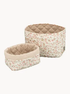 Cestas de almacenaje de algodón ecológico Augusta, 2 uds.