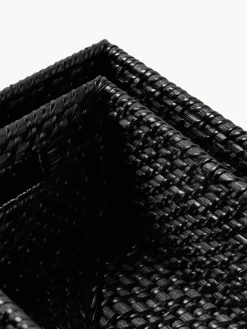 Cestas de almacenamiento con tapa Lurdes, 2 uds.