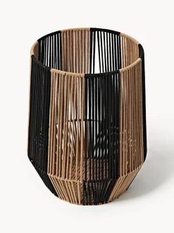 Cestas de ropa artesanales de cuerda, 2 uds.