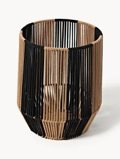 Cestas de ropa artesanales de cuerda, 2 uds.